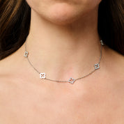 MULTI CLOVER NECKLACE