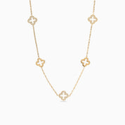 MULTI CLOVER NECKLACE