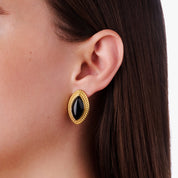 BELLE BLACK STUDS
