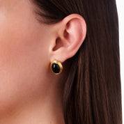 CLEO BLACK STUDS