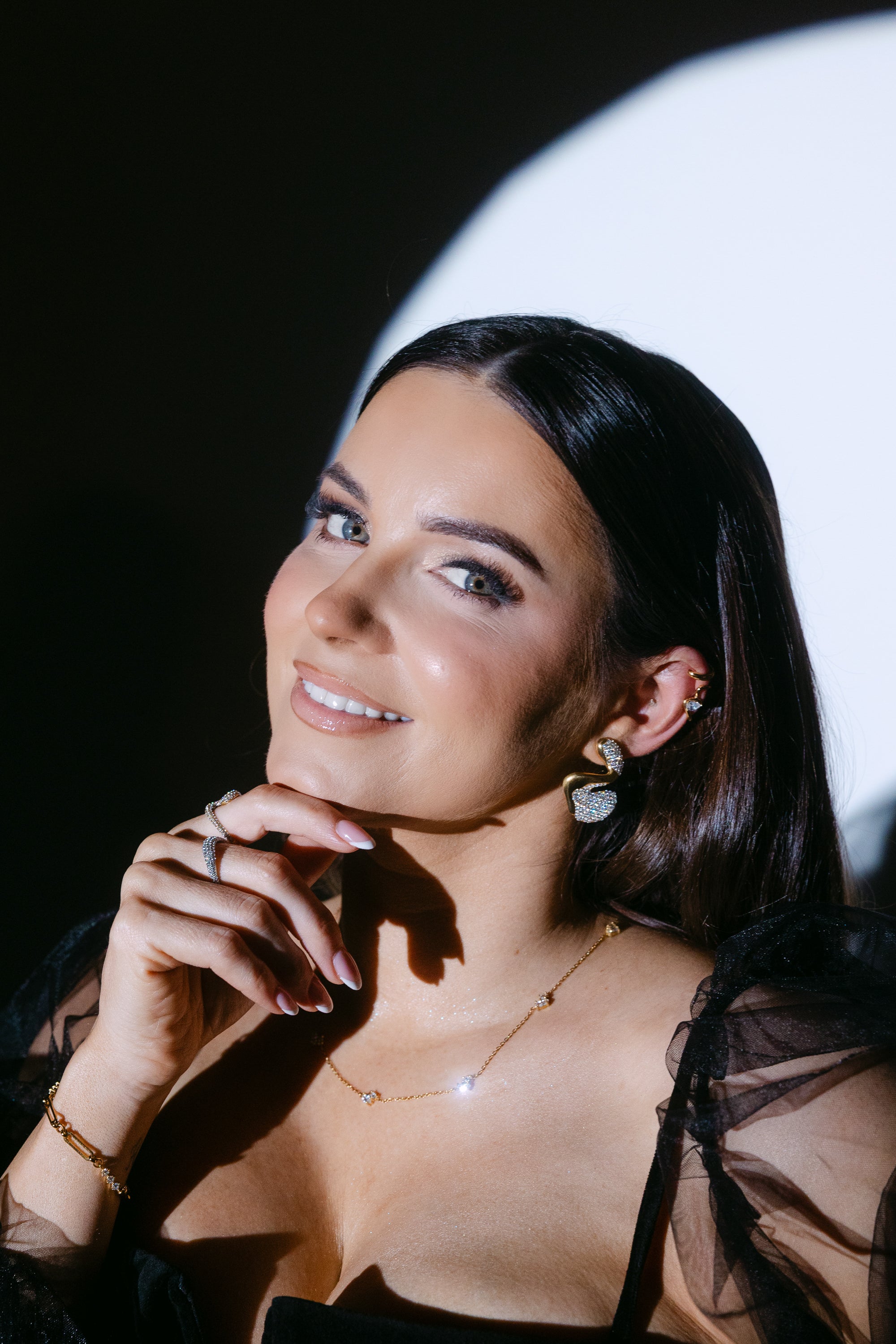 RACHEL GORRY - CHELSEA MARQUISE NECKLACE