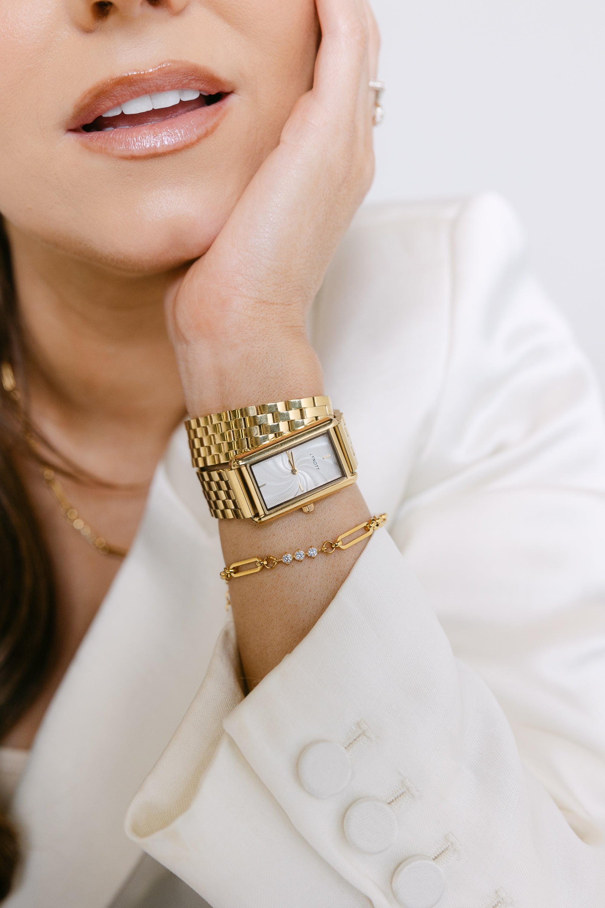 RACHEL GORRY - MOIRA DOUBLE STRAP WATCH