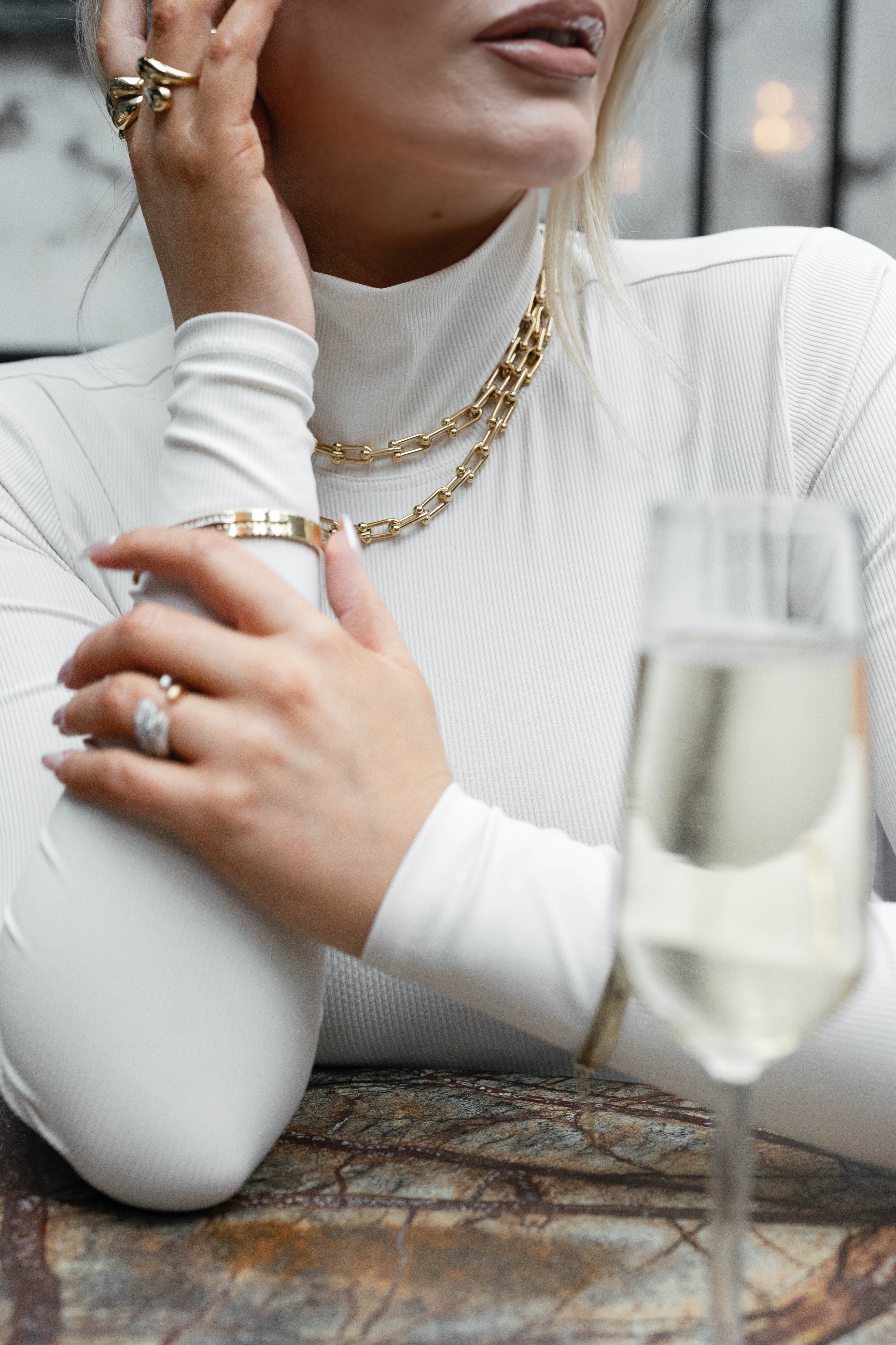 ATHENA ADJUSTABLE GLAM RING