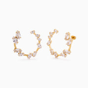 RACHEL GORRY - AIMEE MARQUISE HOOP STUD