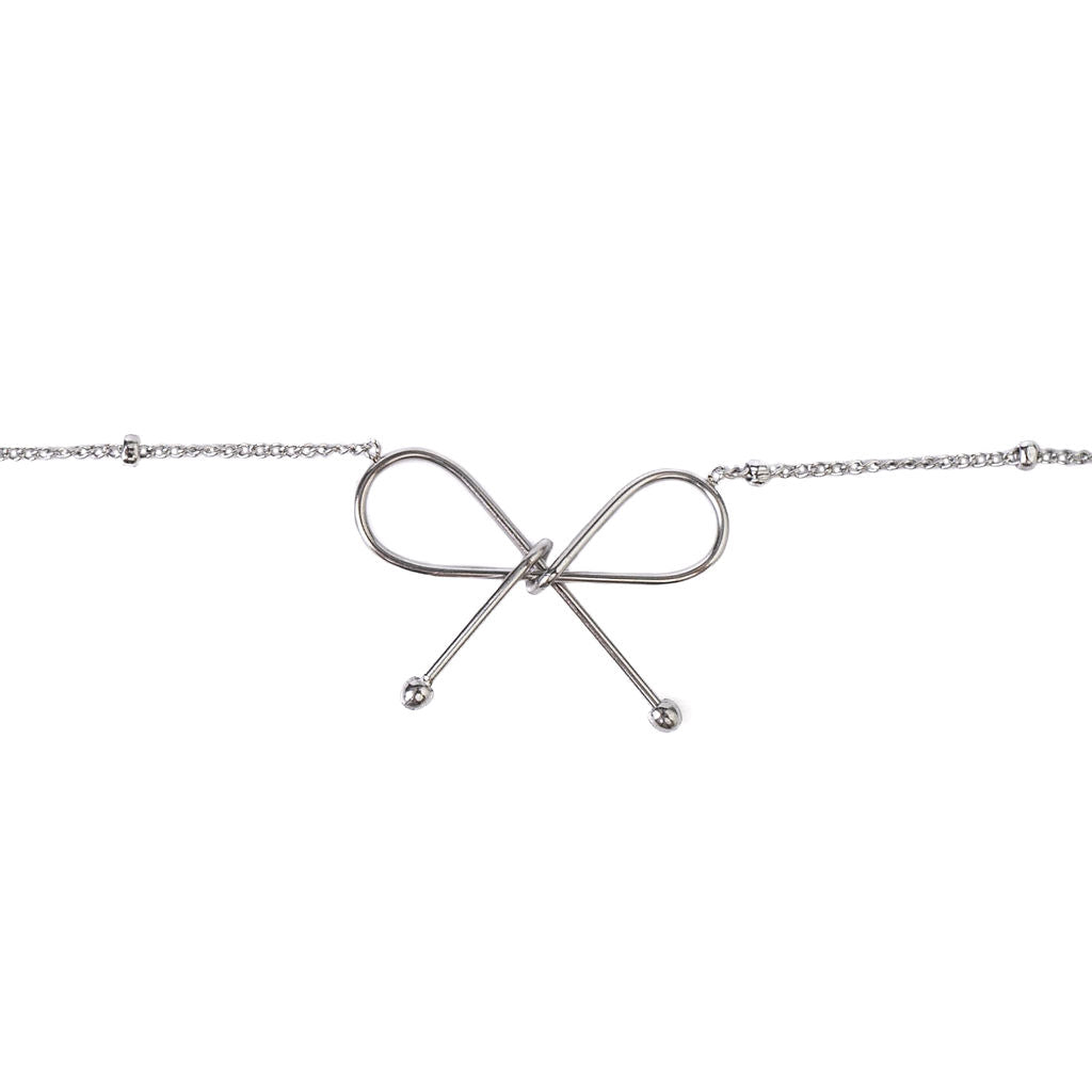 Dainty Bow Necklace