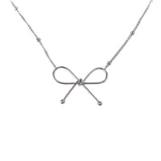 Dainty Bow Necklace