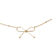 Dainty Bow Necklace