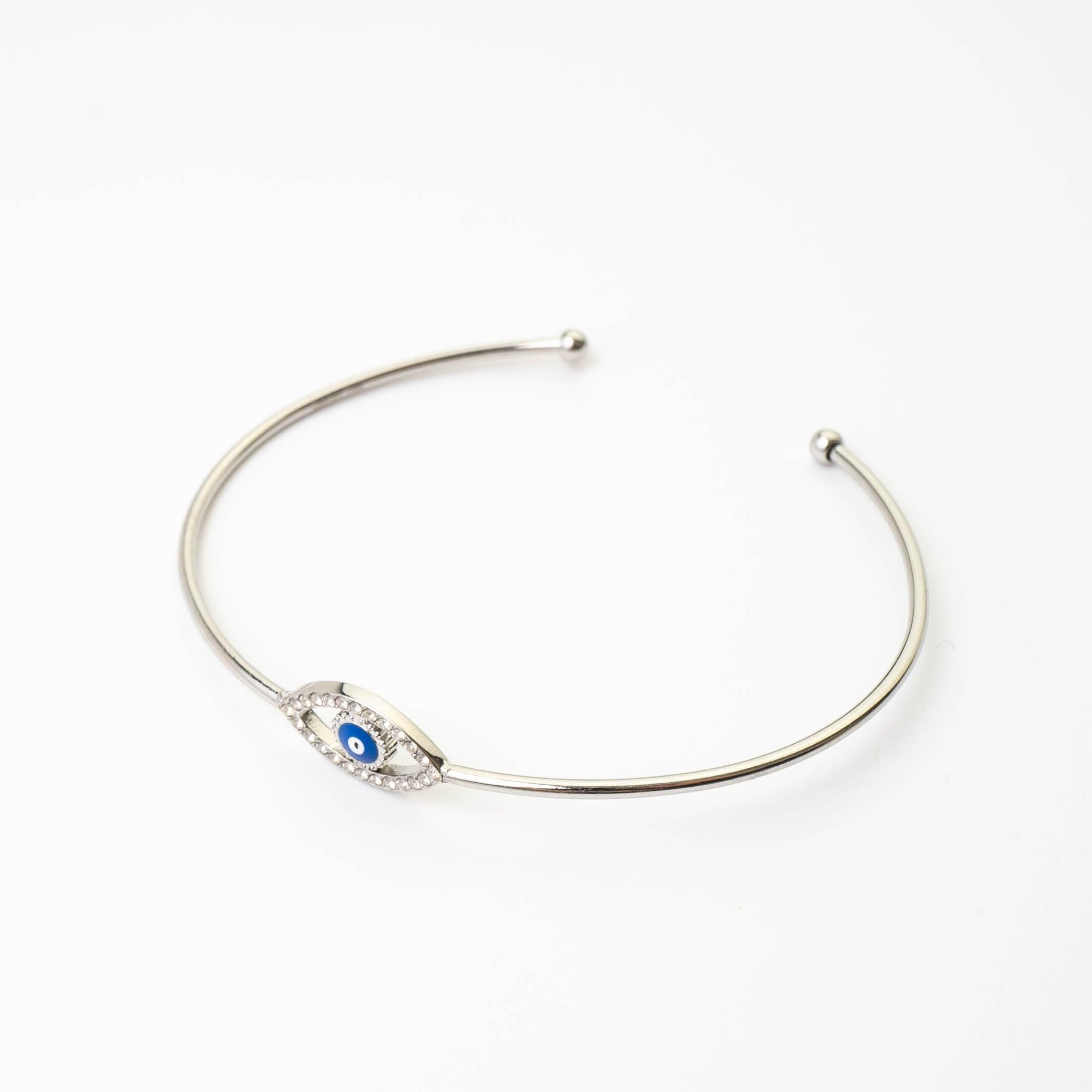 EVIL EYE BANGLE - Lynott Jewellery
