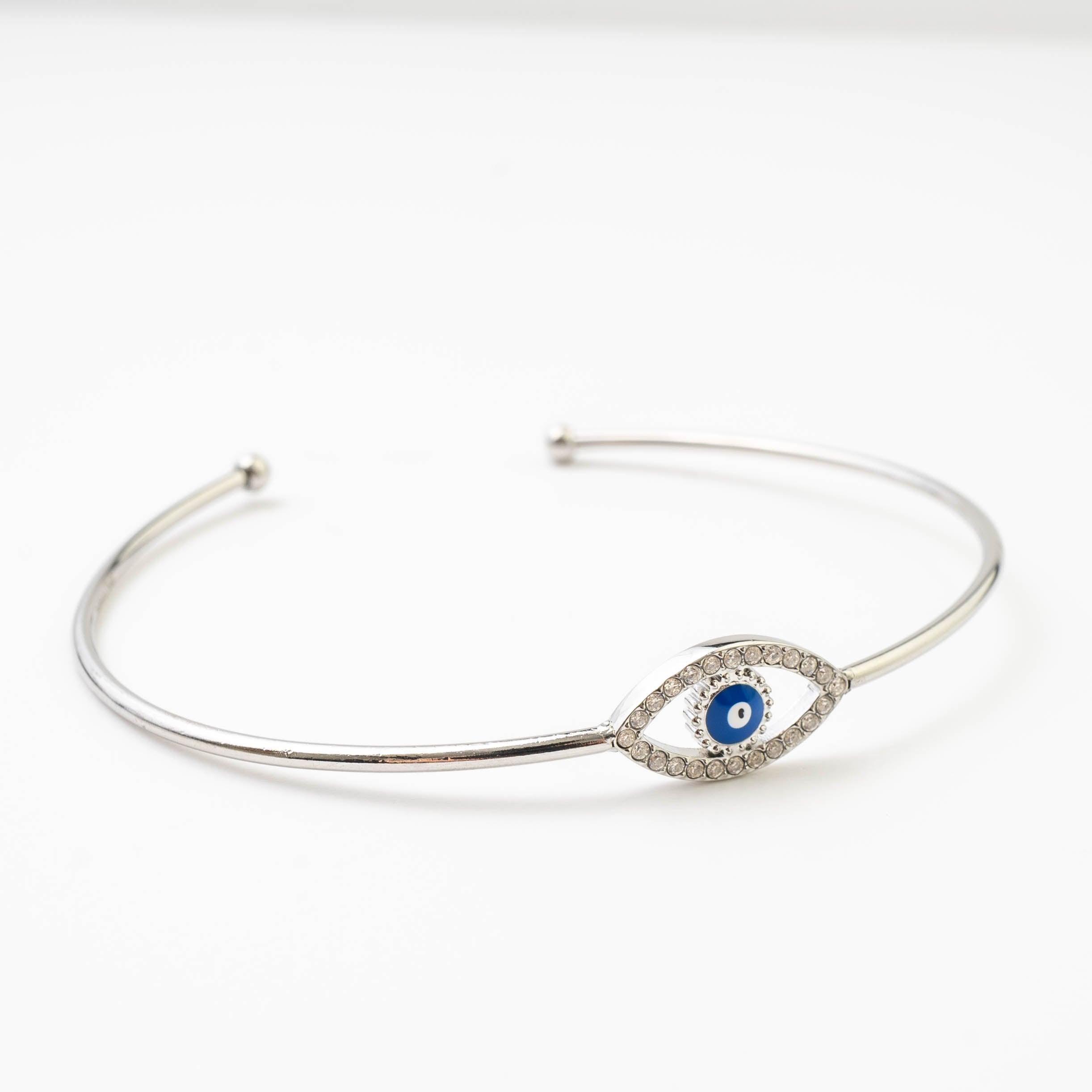 EVIL EYE BANGLE - Lynott Jewellery
