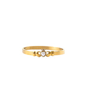 PEARL HEART BANGLE