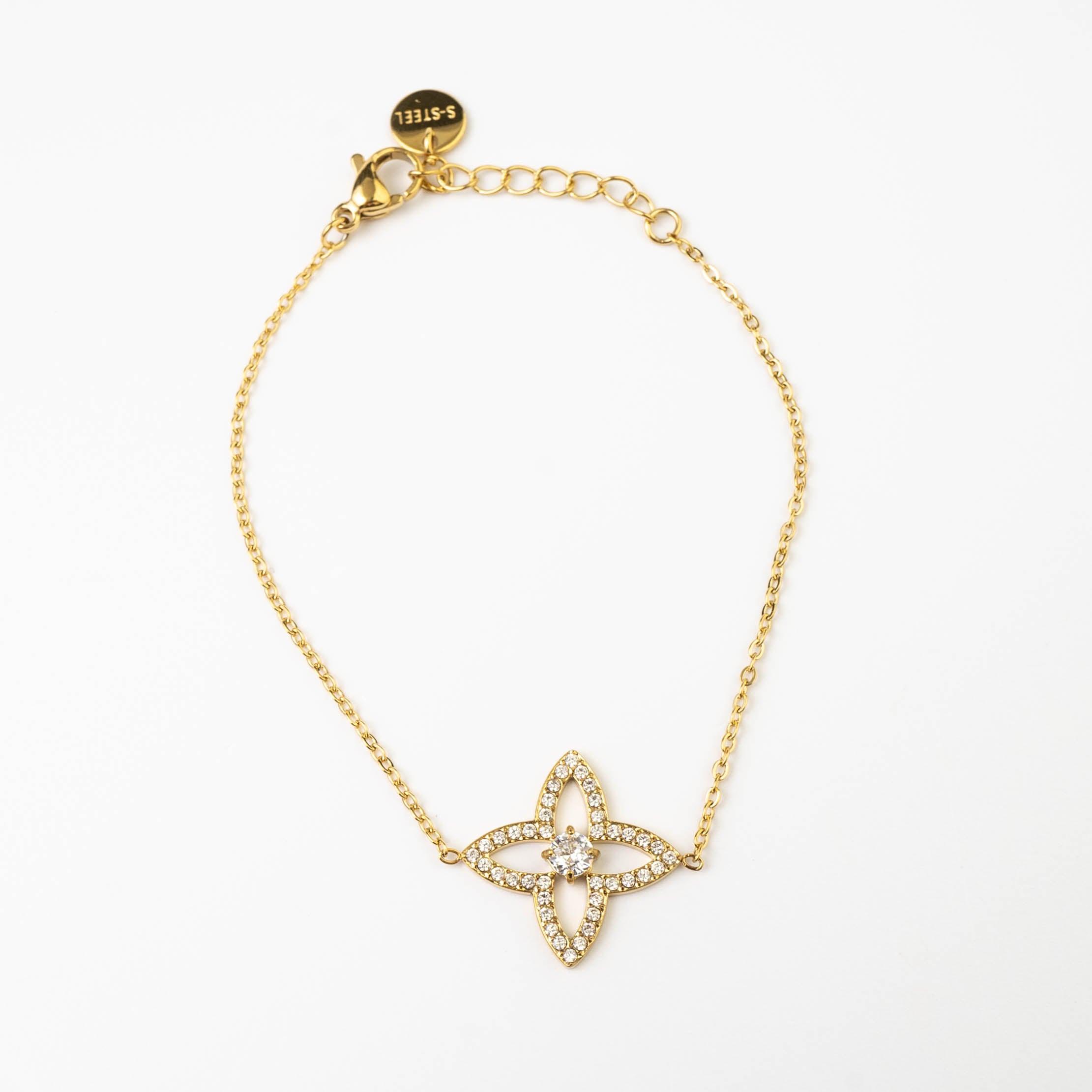 CLOVER LOTUS BRACELET - Lynott Jewellery