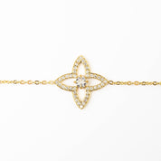 CLOVER LOTUS BRACELET - Lynott Jewellery
