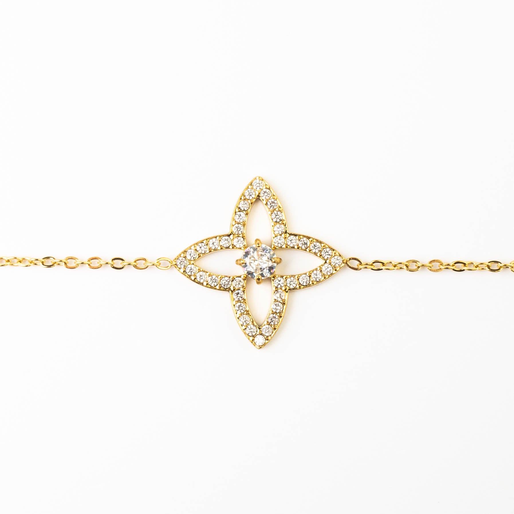 CLOVER LOTUS BRACELET - Lynott Jewellery