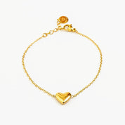 SIMPLE HEART BRACELET - Lynott Jewellery