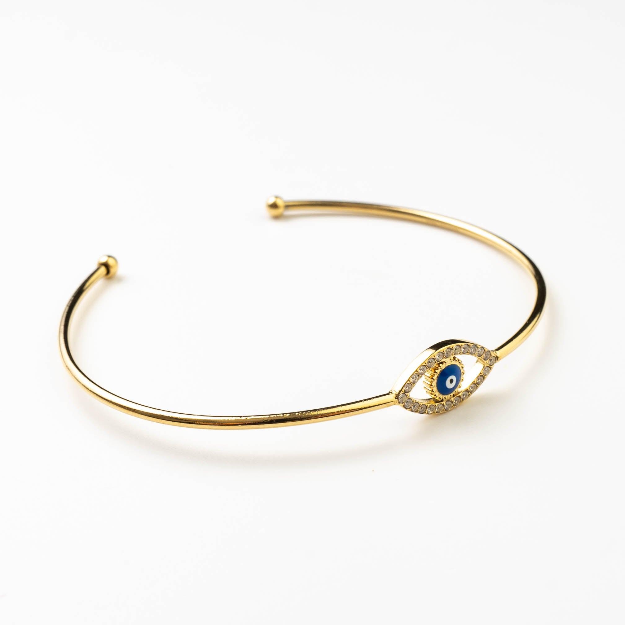 EVIL EYE BANGLE - Lynott Jewellery