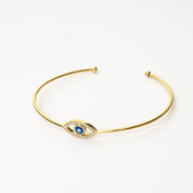 EVIL EYE BANGLE - Lynott Jewellery