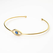 EVIL EYE BANGLE - Lynott Jewellery