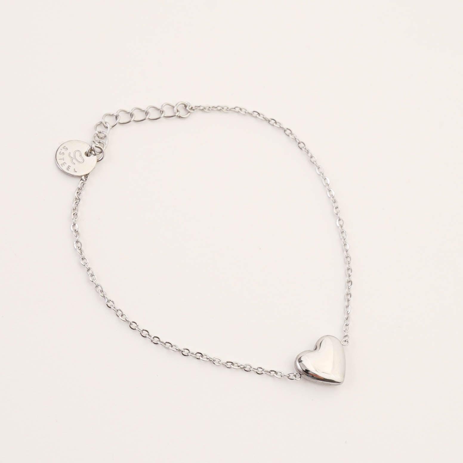 SIMPLE HEART BRACELET - Lynott Jewellery