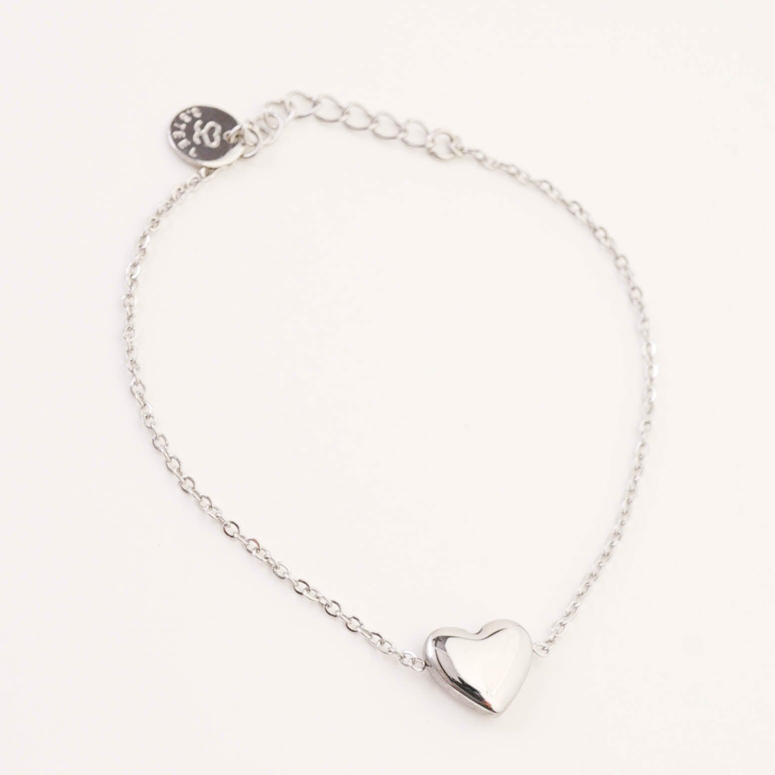 SIMPLE HEART BRACELET - Lynott Jewellery