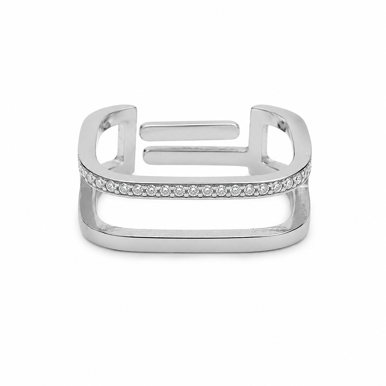 SQUARE DIAMOND RING