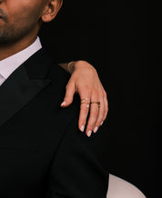 LOVE SPIRAL ADJUSTABLE RING