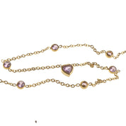 DREAMER NECKLACE PINK GEM