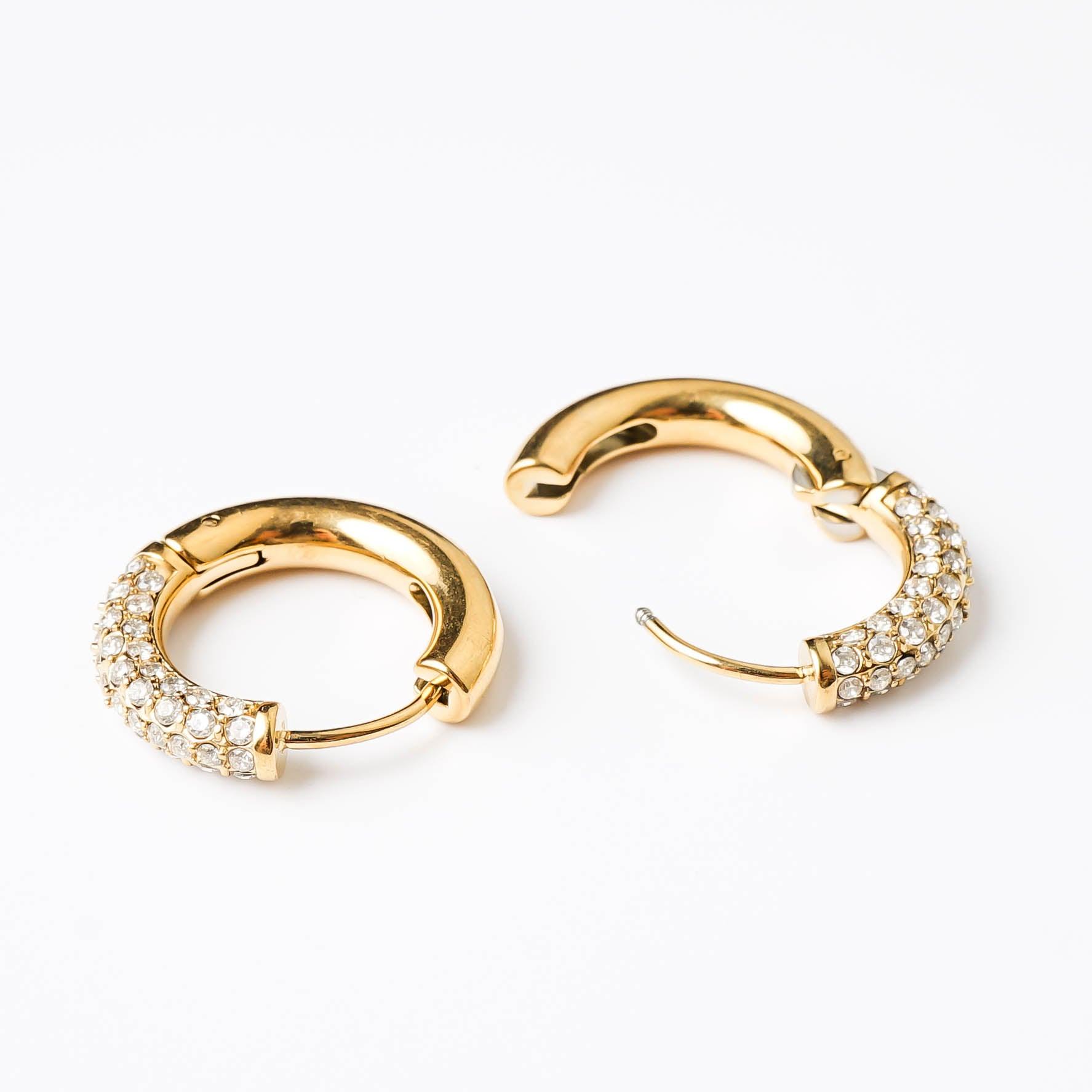 HALF N HALF HOOP - Lynott Jewellery