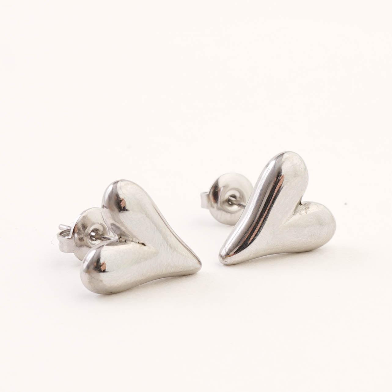 HEARTSTOPPER STUDS - Lynott Jewellery