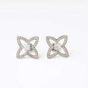 CLOVER LOTUS STUDS - Lynott Jewellery