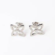 CLOVER LOTUS STUDS - Lynott Jewellery