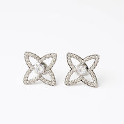 CLOVER LOTUS STUDS - Lynott Jewellery