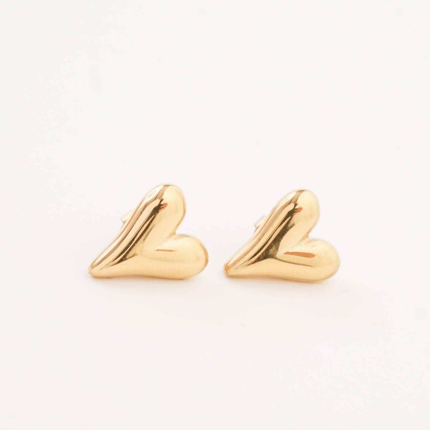 HEARTSTOPPER STUDS - Lynott Jewellery