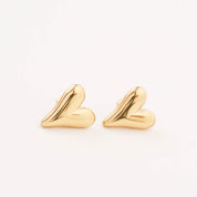 HEARTSTOPPER STUDS - Lynott Jewellery