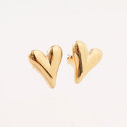 HEARTSTOPPER STUDS - Lynott Jewellery