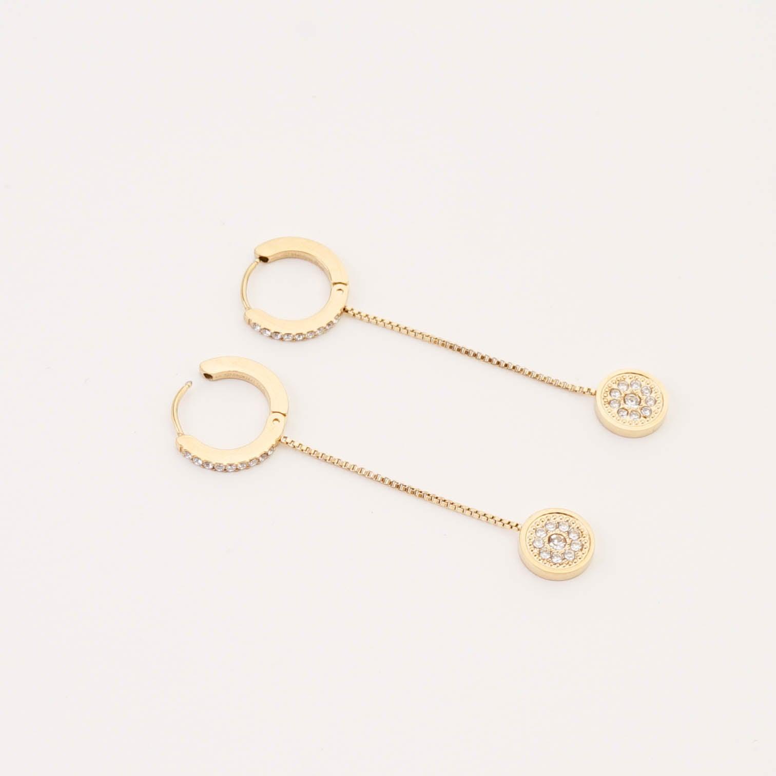 SLINKY DROP DOWN EARRINGS - Lynott Jewellery