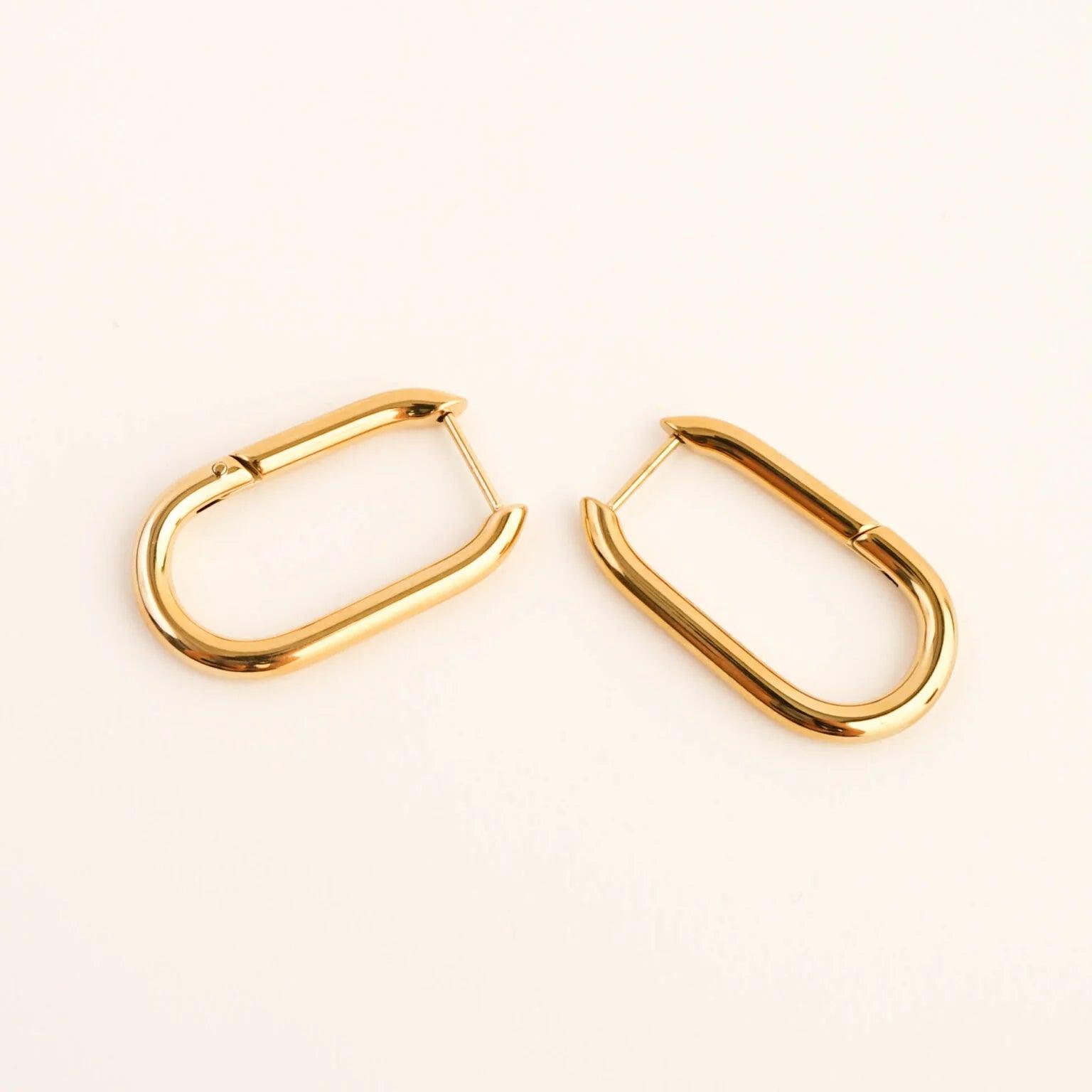 LG POLLY HOOPS - Lynott Jewellery