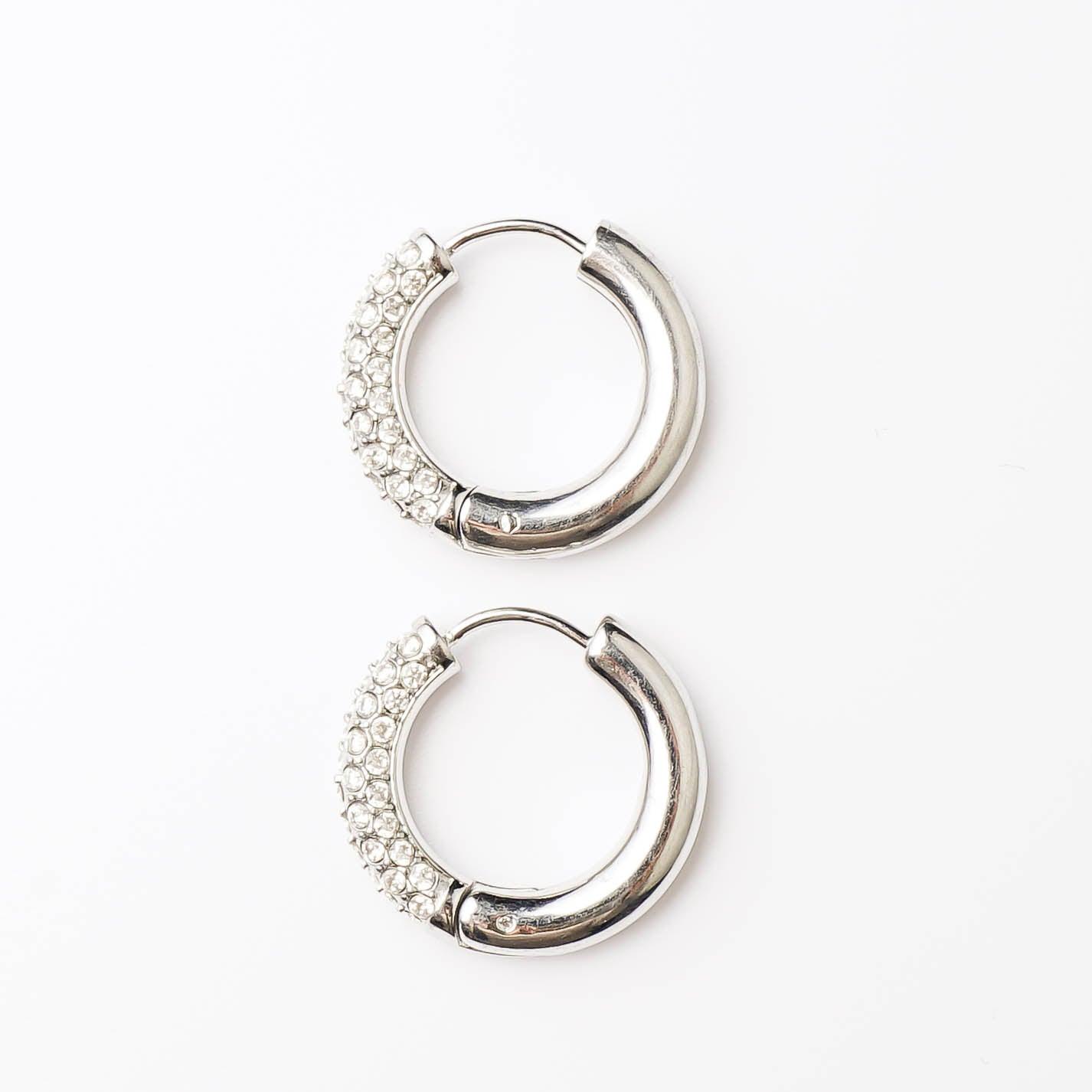 HALF N HALF HOOP - Lynott Jewellery