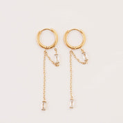 CHAIN DROP EARRINGS - Lynott Jewellery