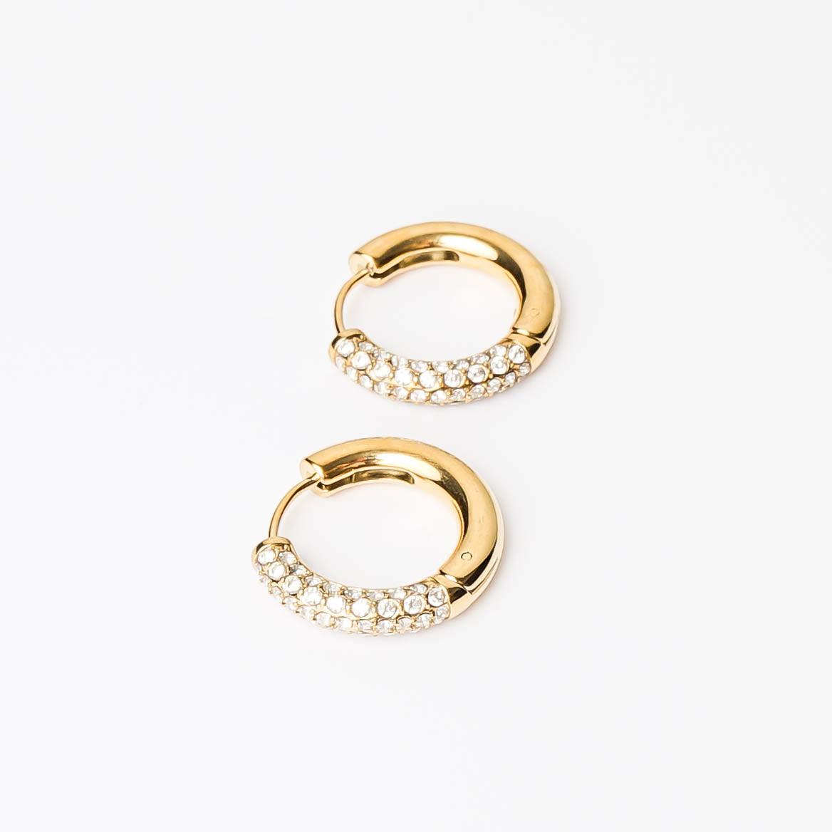 HALF N HALF HOOP - Lynott Jewellery