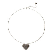 ETERNAL HEART ENGRAVABLE PENDANT NECKLACE