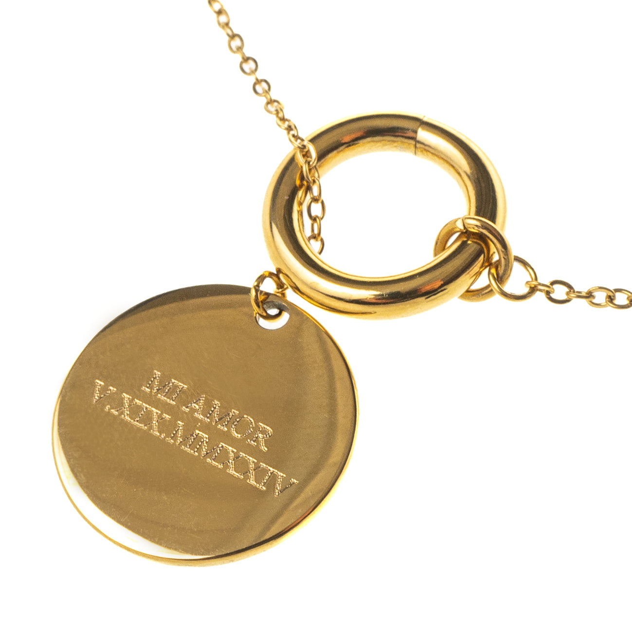 INFINITY ENGRAVABLE NECKLACE