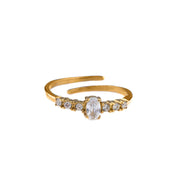 END OF TIME ADJUSTABLE RING