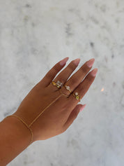ROSE TWIST RING