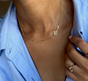 Personalised Classic Triple Name Necklace