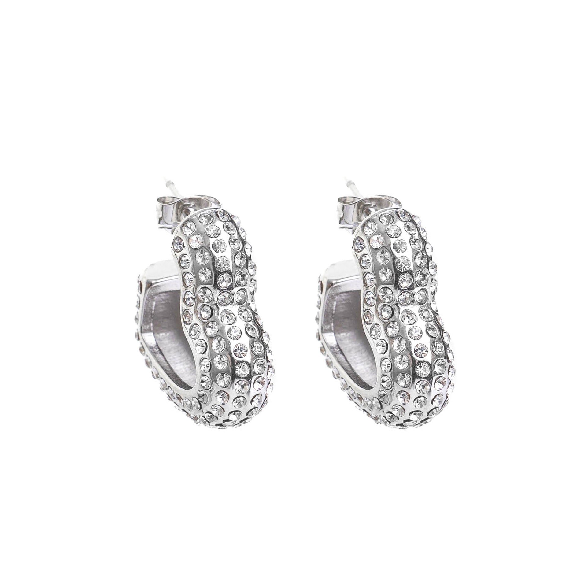CHARLEEN X LYNOTT LOVERGIRL HEART EARRINGS