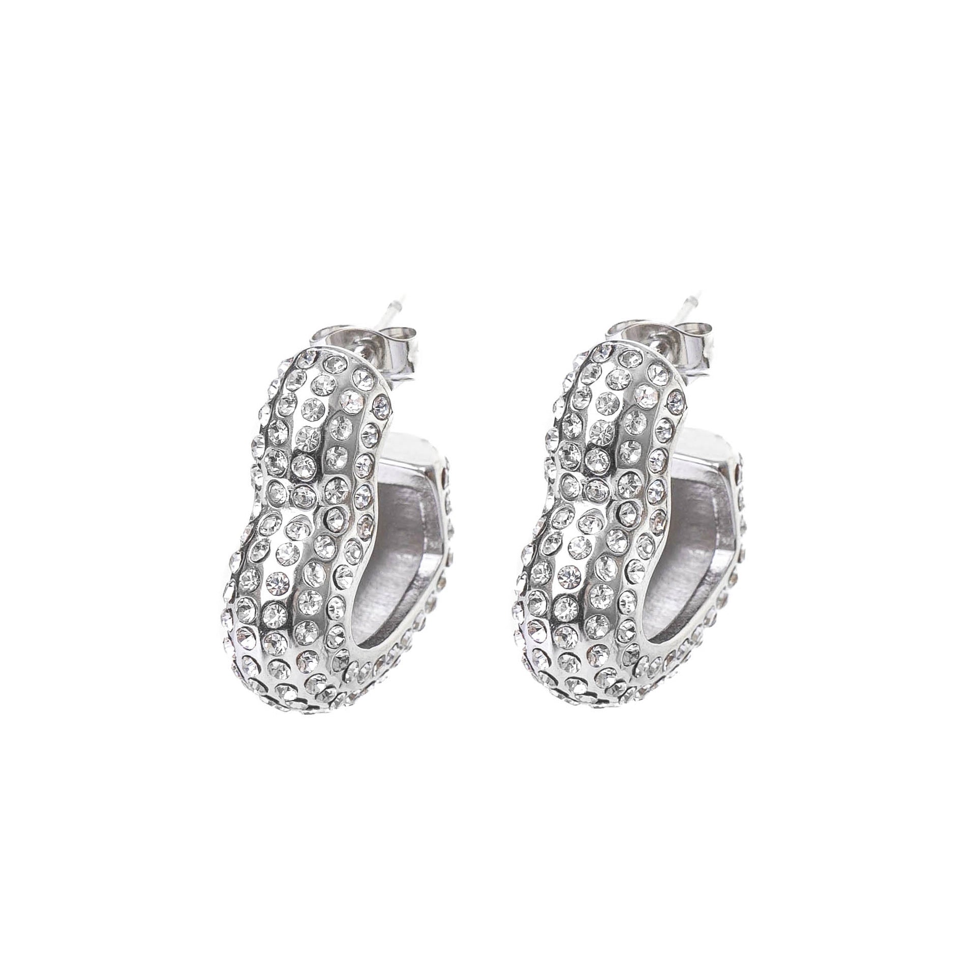 CHARLEEN X LYNOTT LOVERGIRL HEART EARRINGS