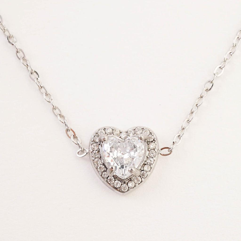 PENDANT HEART NECKLACE - Lynott Jewellery