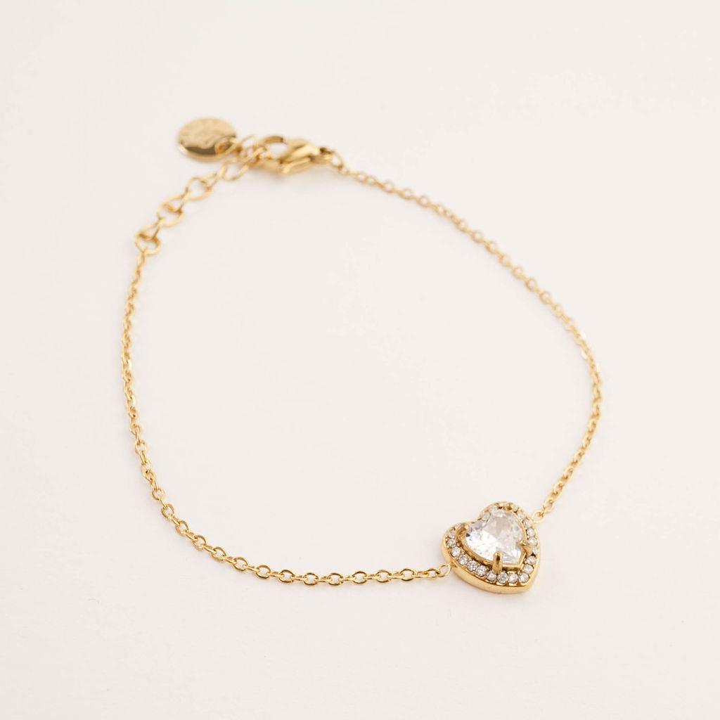 HEART PENDANT BRACELET - Lynott Jewellery