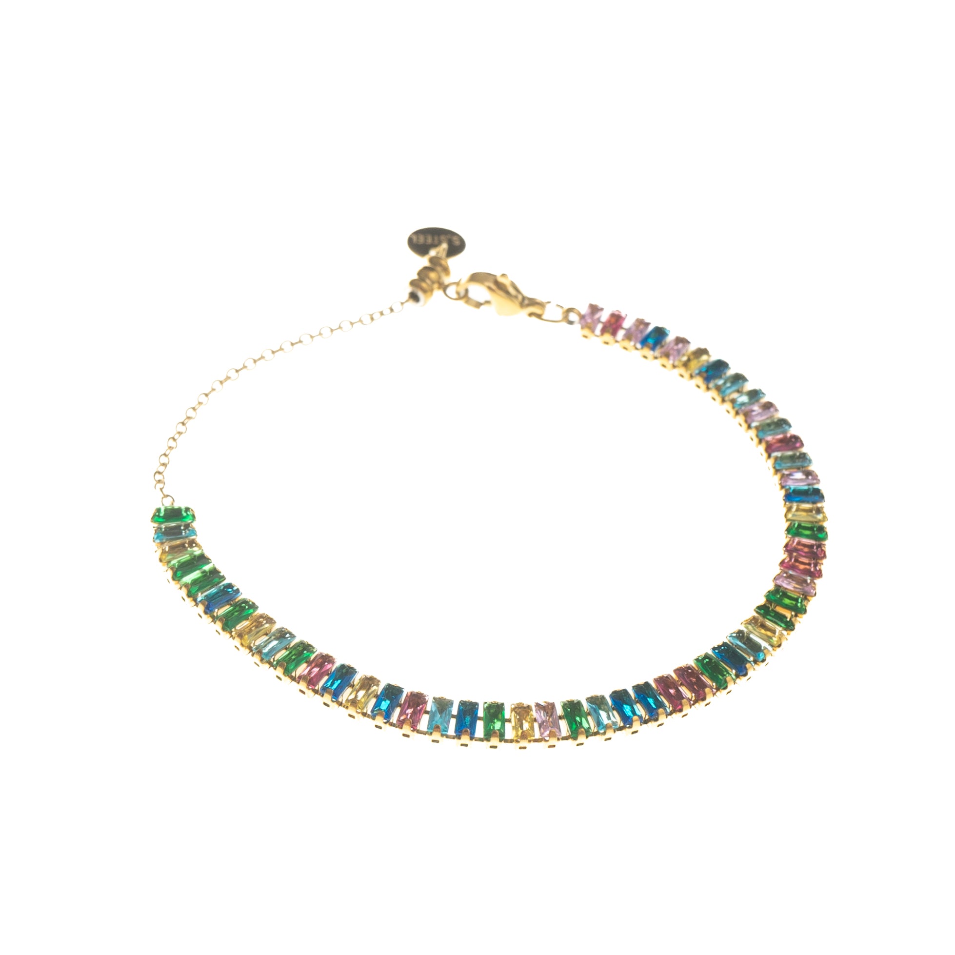 BABYGIRL TENNIS BRACELET MULTICOLOUR