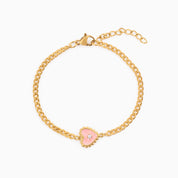 LILY HEART BRACELET